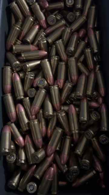 1000rd Blazer 124gr 9mm ammo