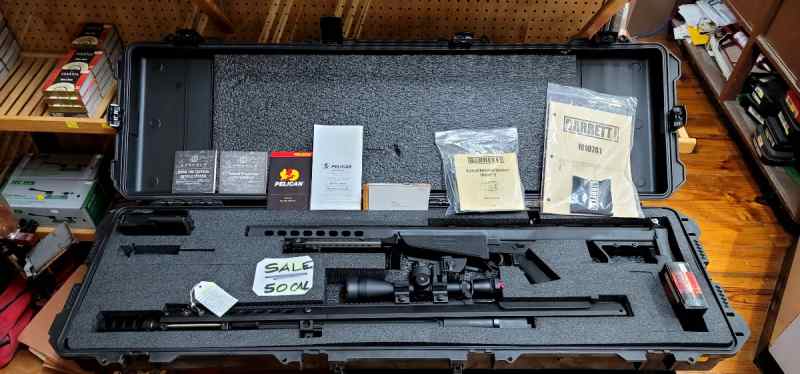 M82A1 Barrett .50 BMG Sniper Rifle
